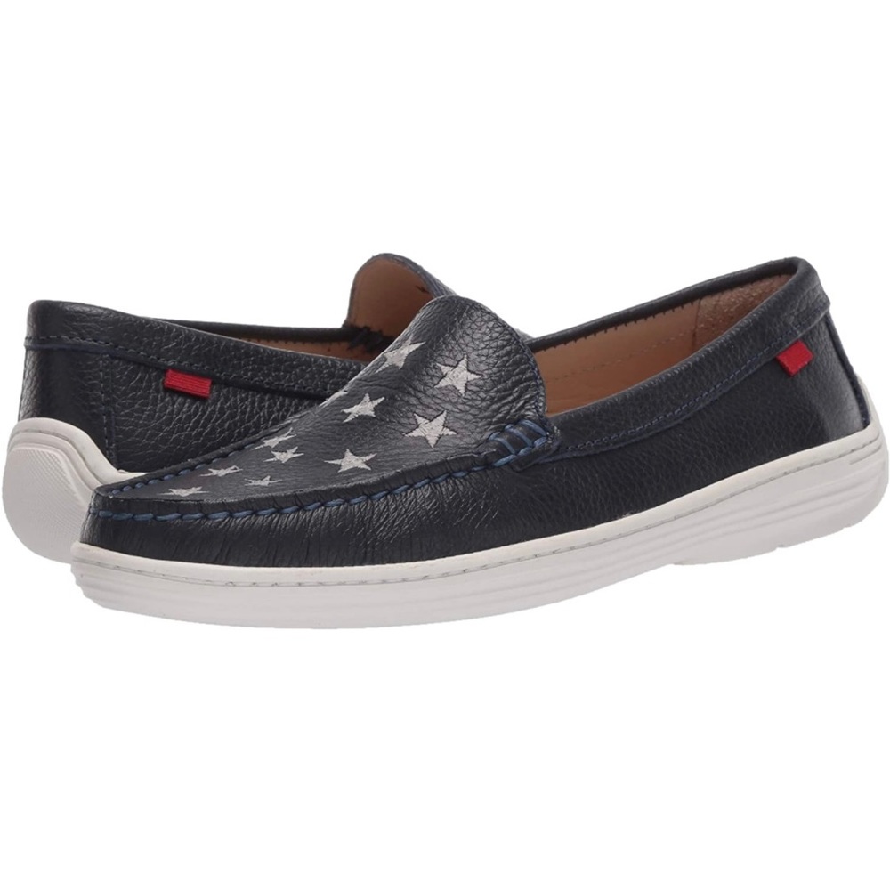 MARC JOSEPH NEW YORK- Children's leather moccasins size 3 Never used 100%leather
